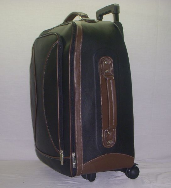 malas de viagem em couro/ref:607
