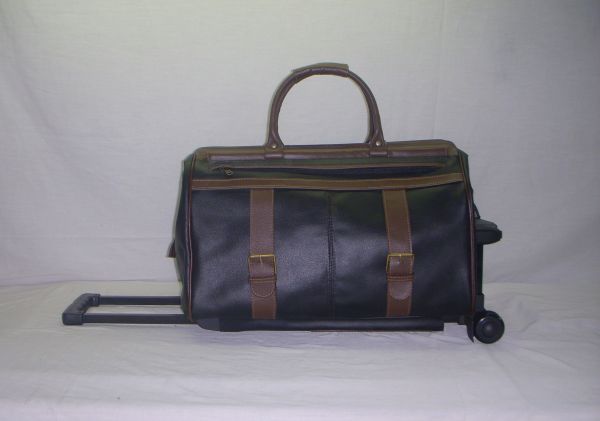 malas de viagem em couro/ref:605